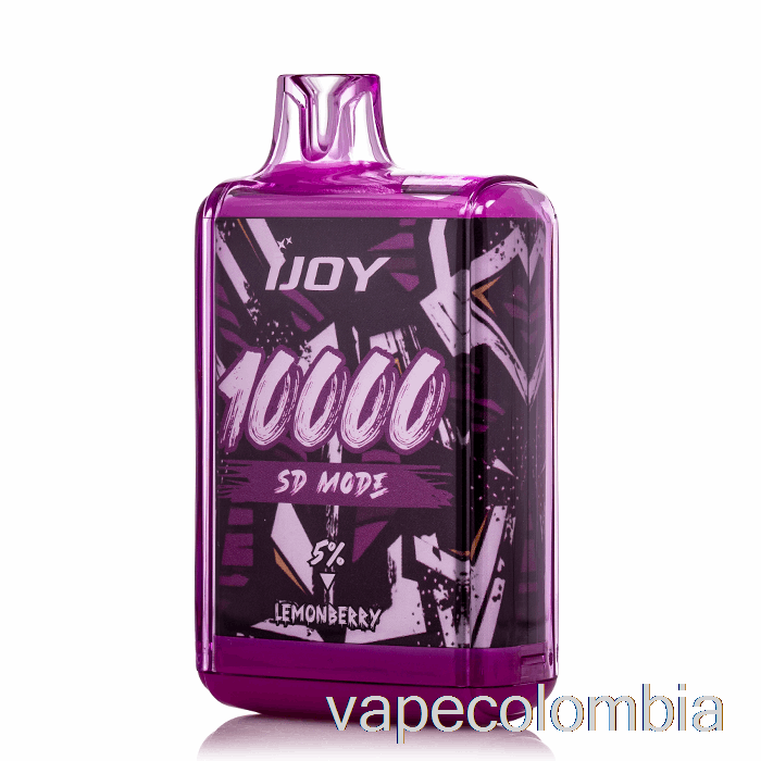 Kit Vape Completo Ijoy Bar Sd10000 Desechable Limón Berry